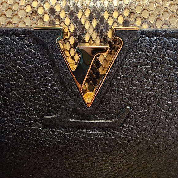 Louis Vuitton Capucines Mini python trim *SALE* - Picture 5 of 16